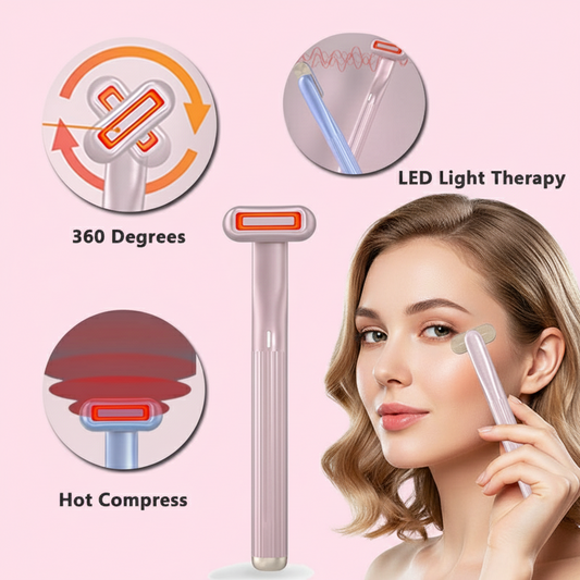 TheraGlow 5-in-1 – Heated Face & Eye Massager