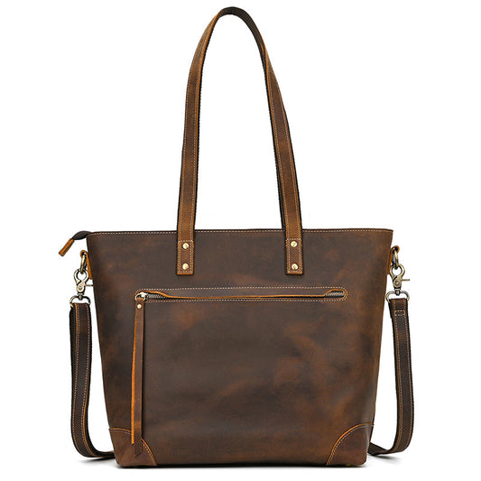 The Classic Leather Tote – Tijdloze klasse in elke stap