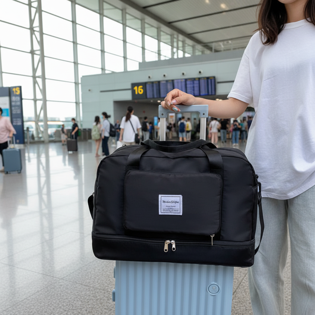 Multifunctionele Reistas – Licht & Duurzaam