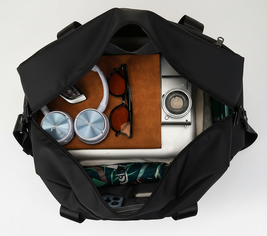 Multifunctionele Reistas – Licht & Duurzaam