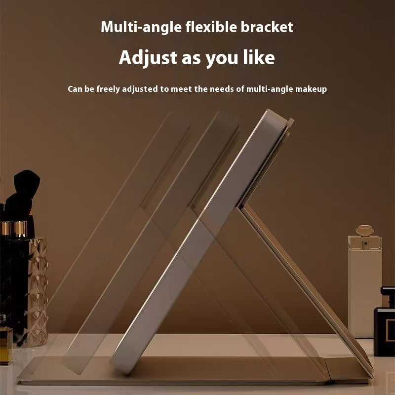 Draagbare LED spiegel