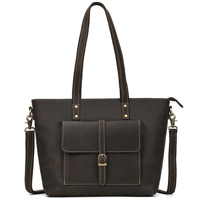 The Classic Leather Tote – Tijdloze klasse in elke stap