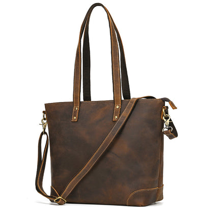 The Classic Leather Tote – Tijdloze klasse in elke stap