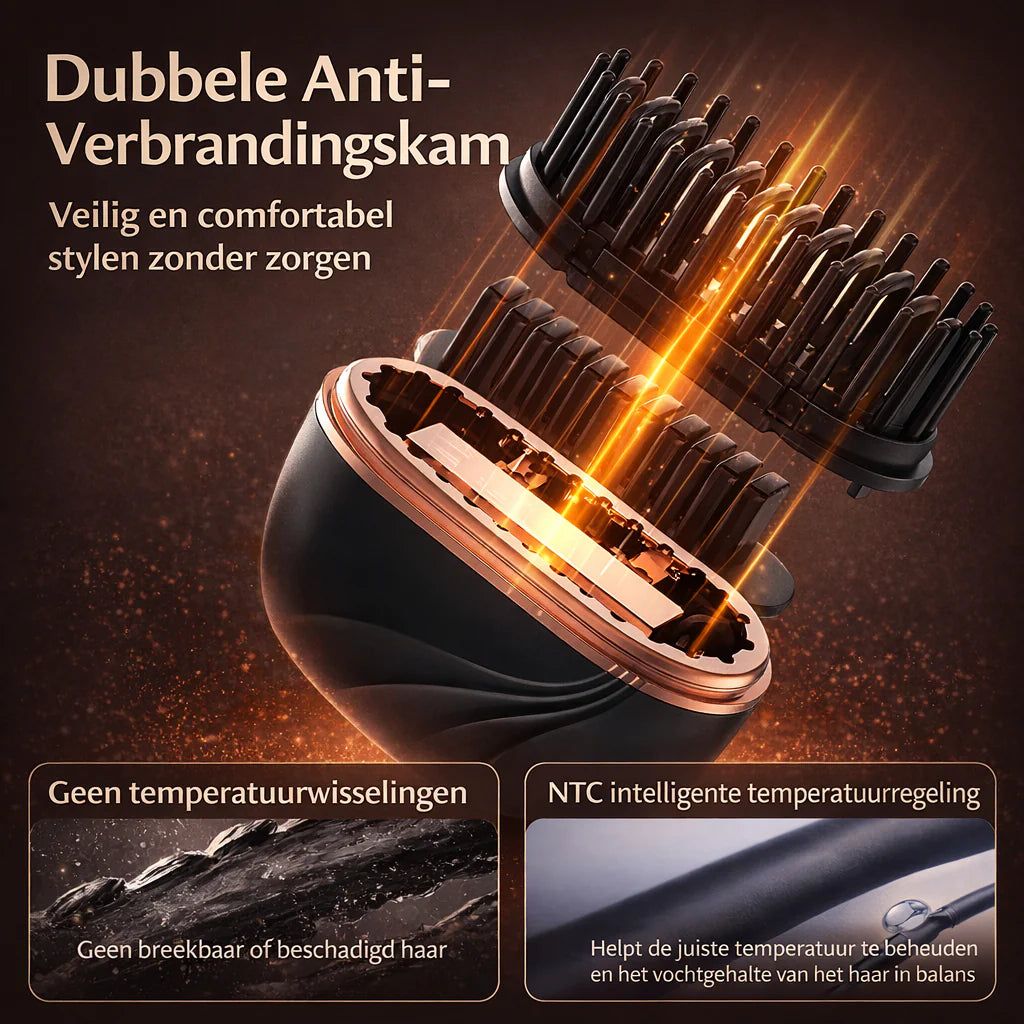 AuraGlide™ "Moeiteloze styling, waar je ook bent
